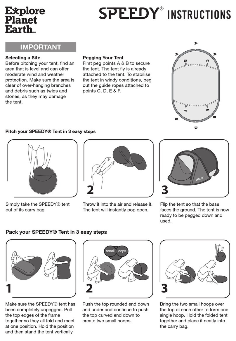 Explore Planet Earth SPEEDY instructions