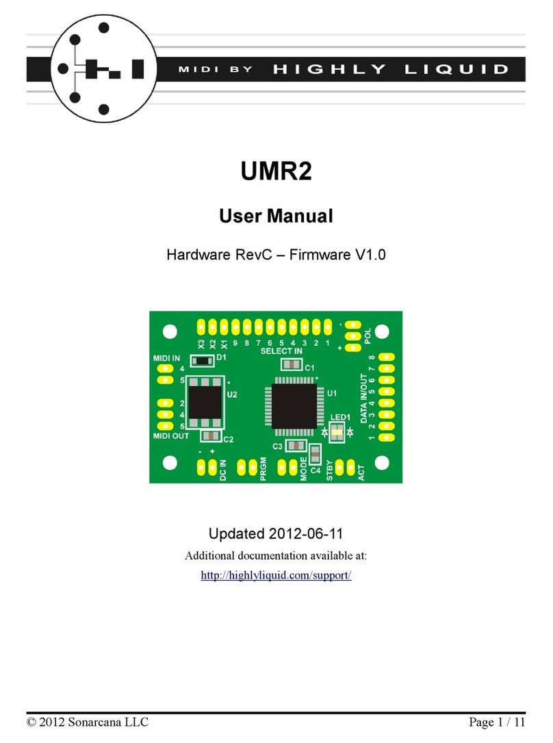 HIGHLY LIQUID UMR2 user manual