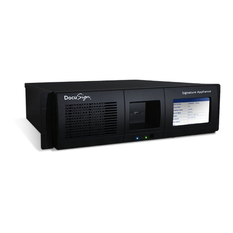 DocuSign Signature Appliance instructions