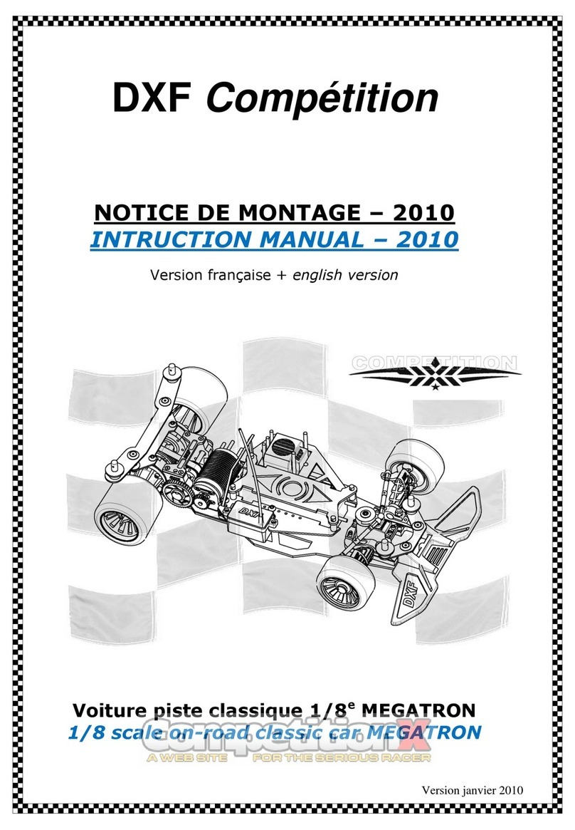 DXF Competition MEGATRON instruction manual