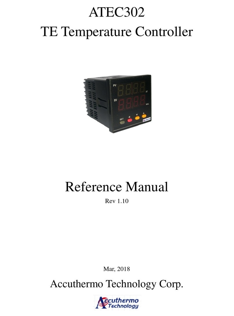 Accuthermo ATEC302 Reference manual