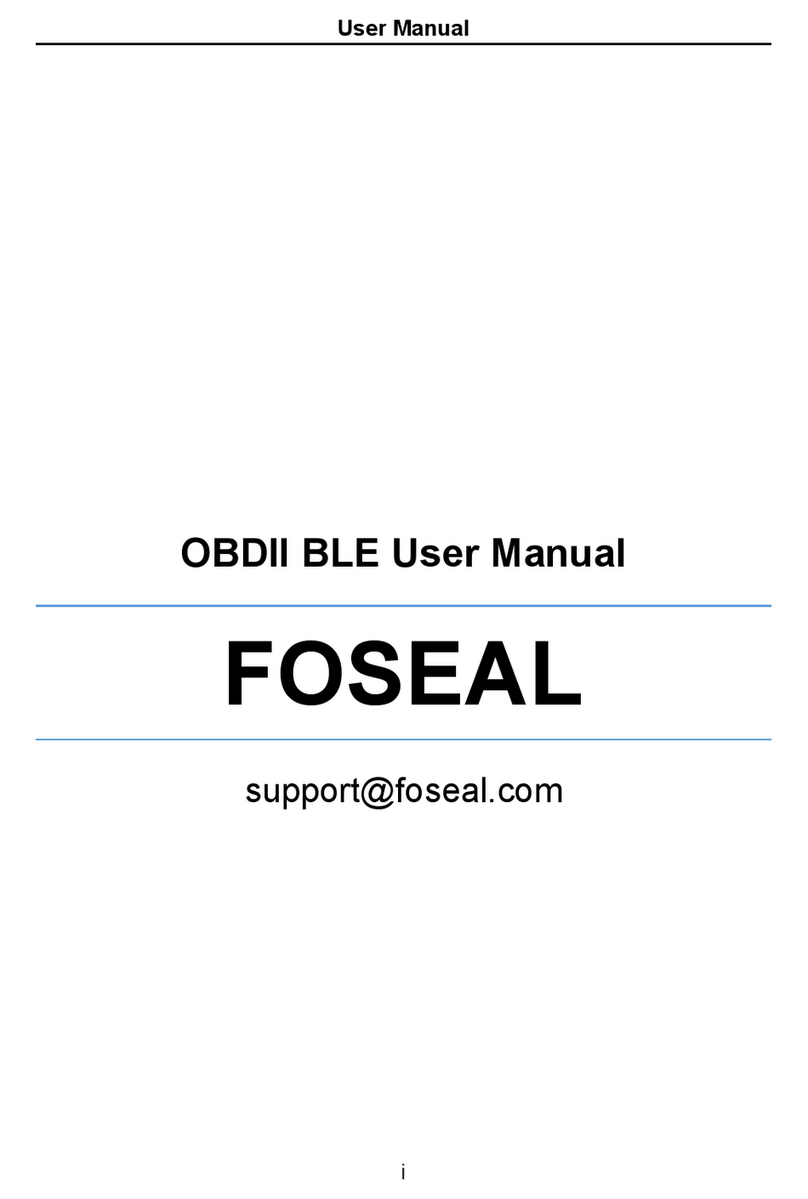 Foseal OBDII BLE user manual