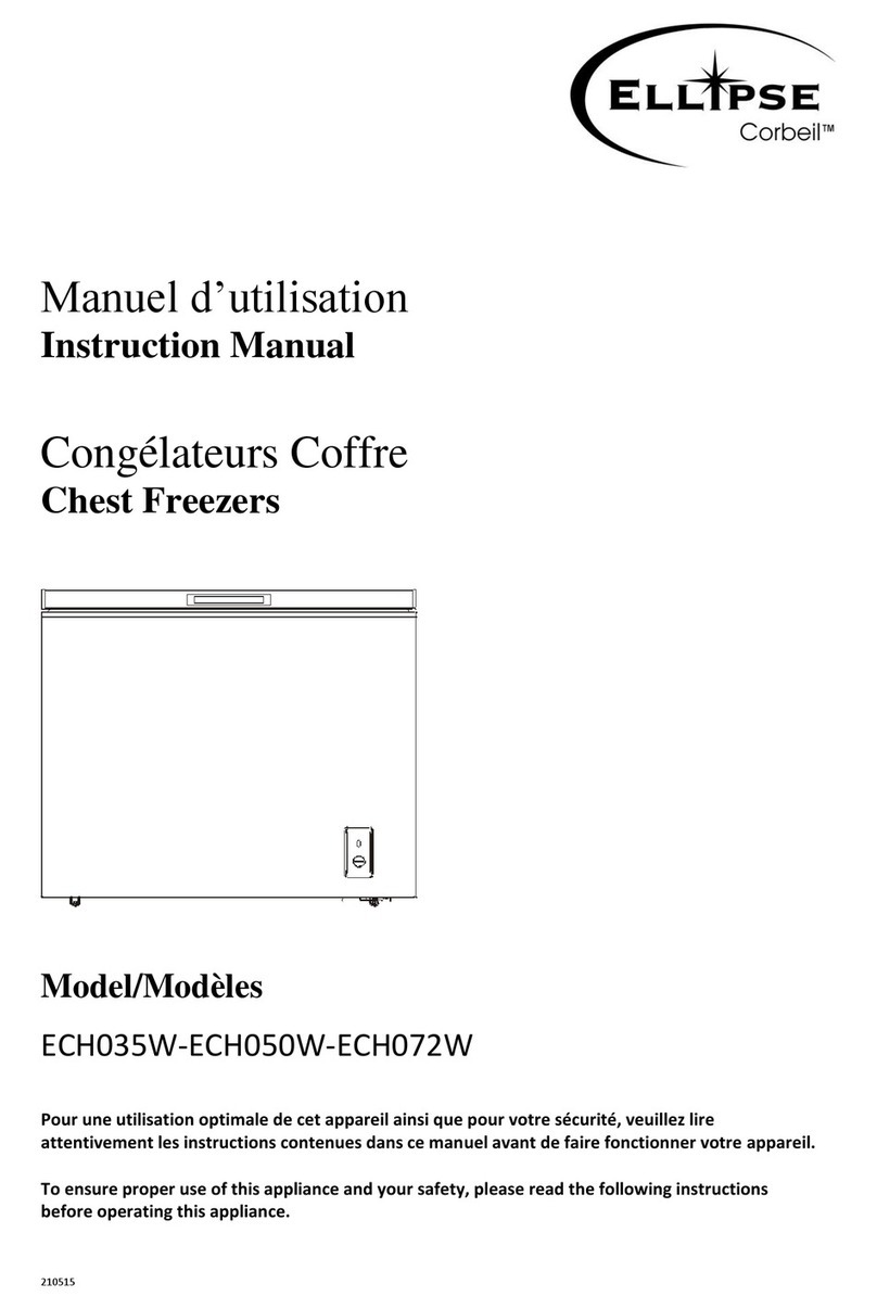 corbeil Ellipse ECH035W User manual