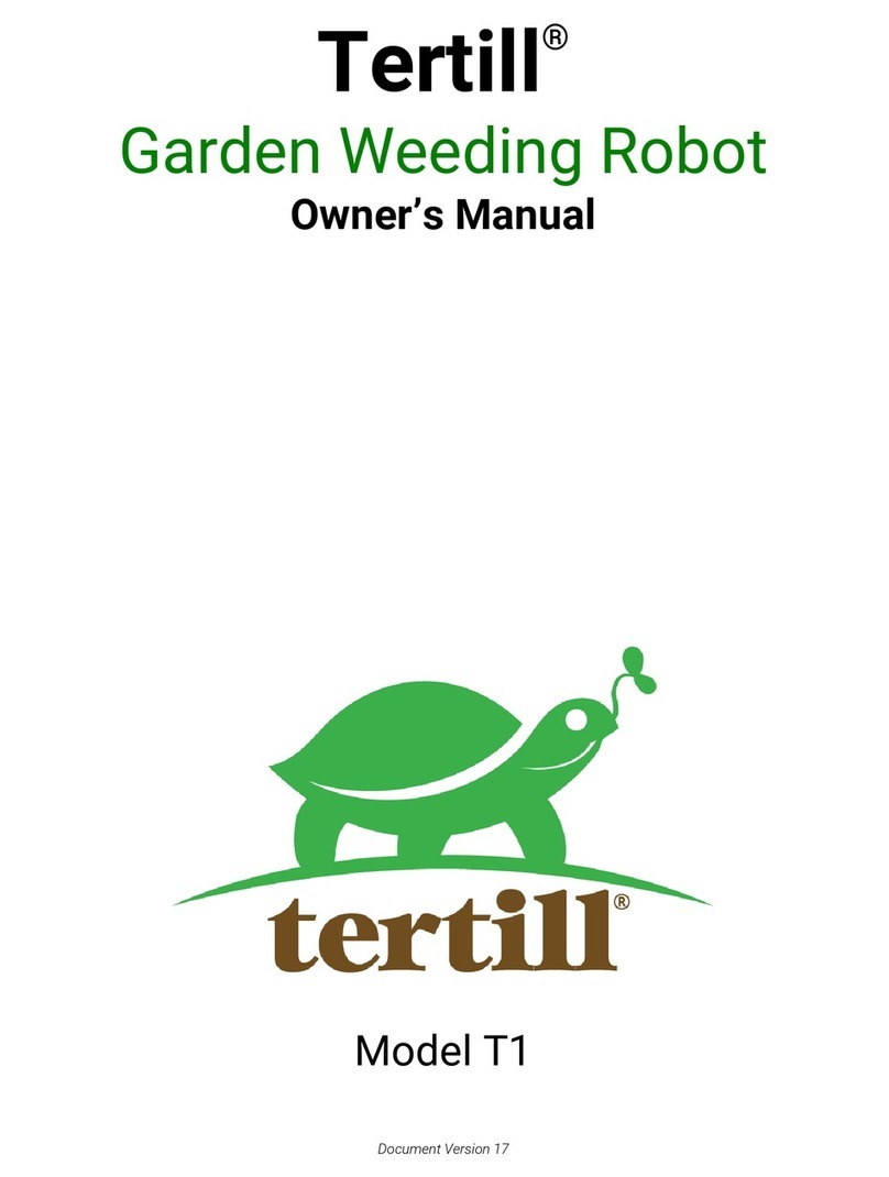 Tertill T1 owner's manual