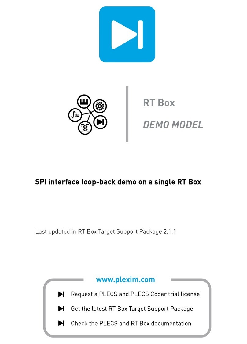 Plexim PLECS RT Box manual