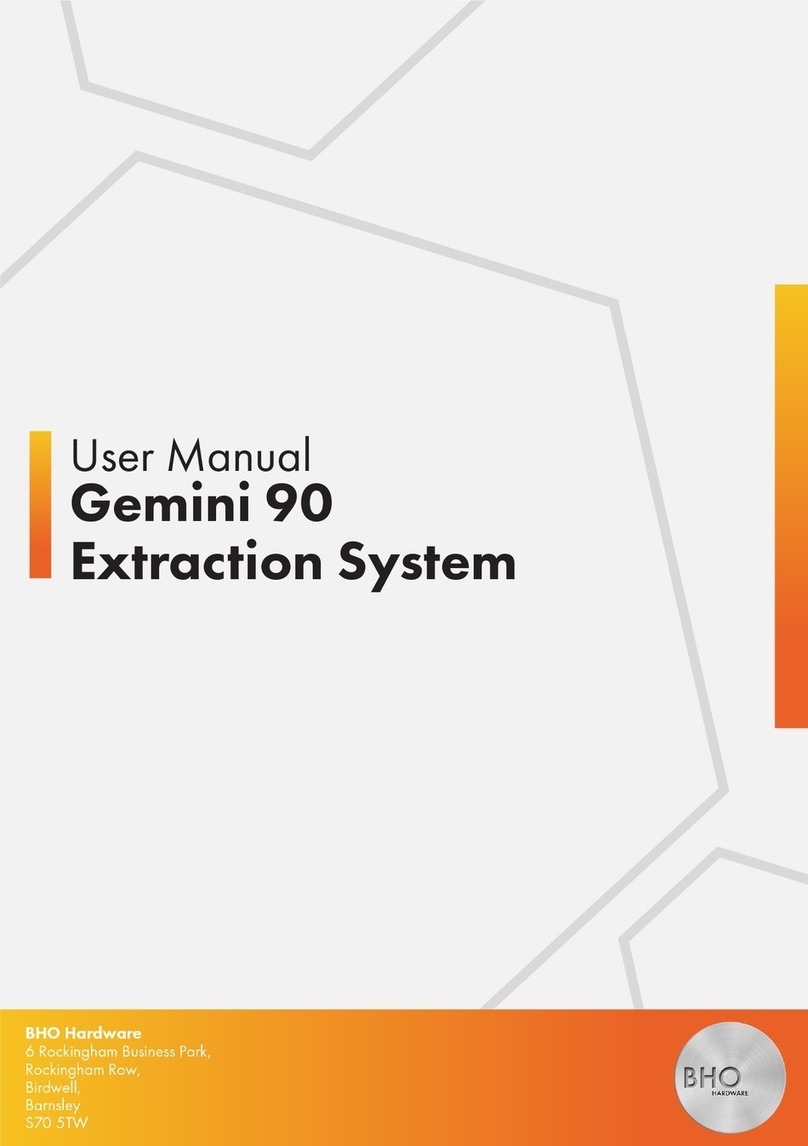 BHO Gemini 90 user manual