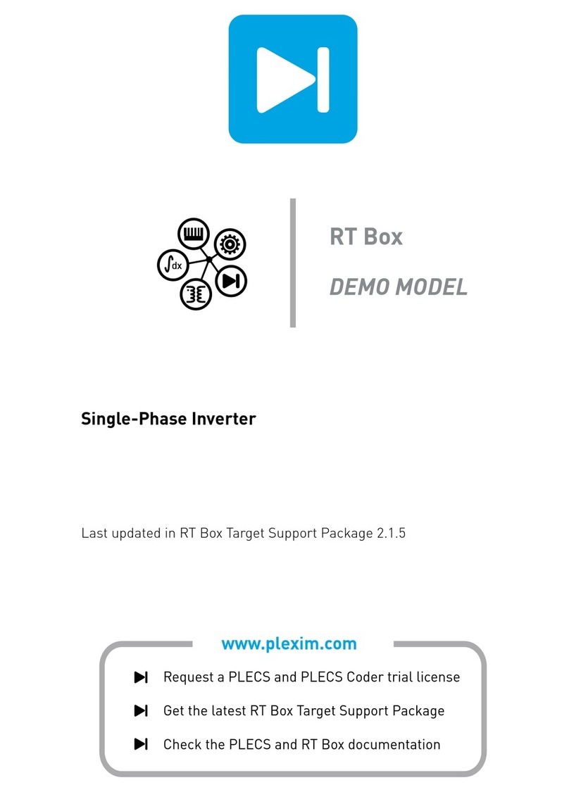 Plexim PLECS RT Box User manual