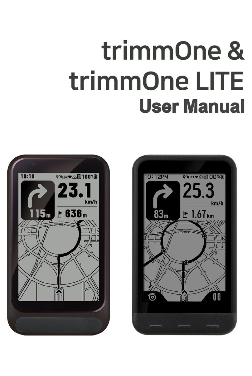trimm trimmOne user manual