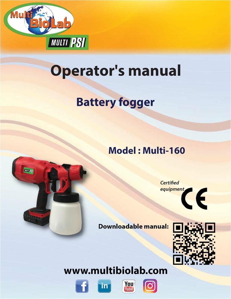 Multi PSI Multi-160 Operator's manual