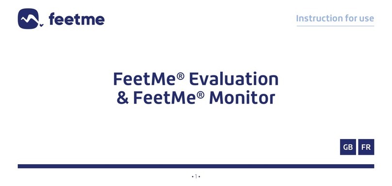 FeetMe Monitor Instructions for use