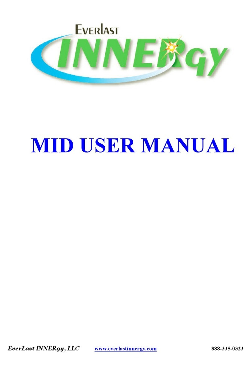EverLast INNERgy EM73 user manual