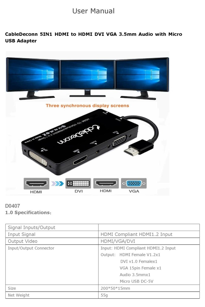 CableDeconn 5IN1 user manual