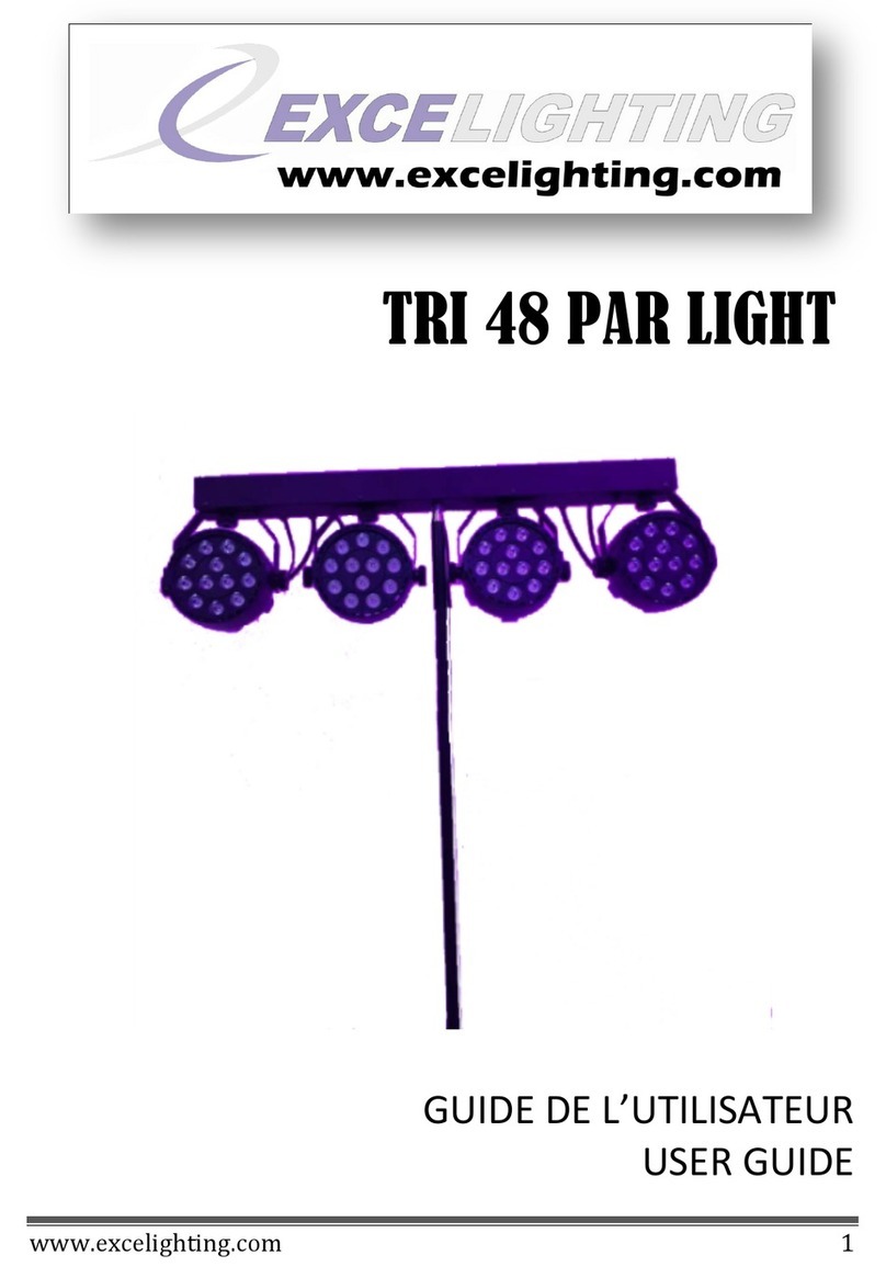 Excelighting TRI 48 user guide