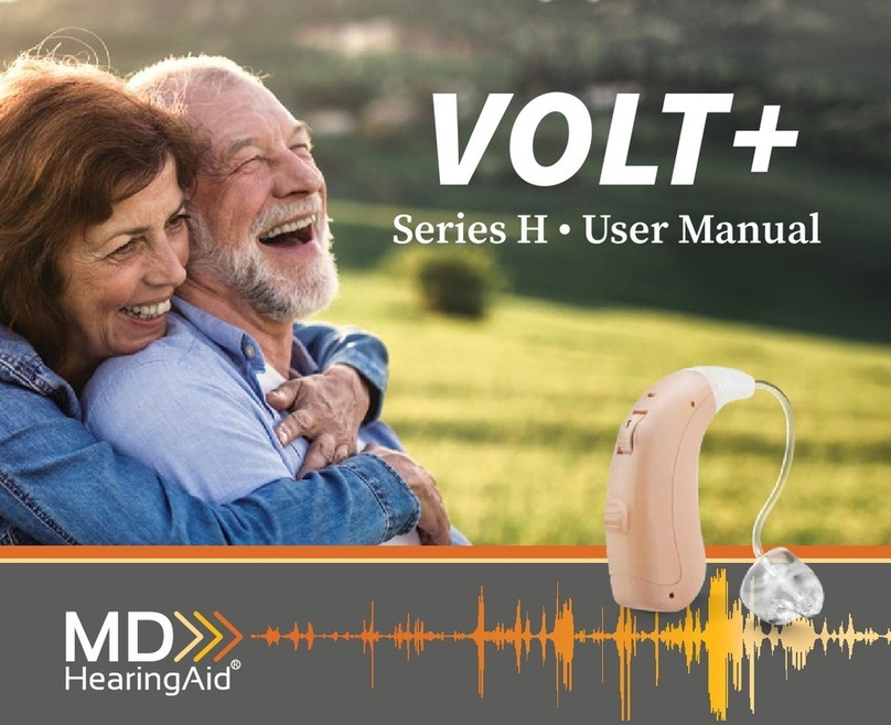 MD HearingAid H Series user manual