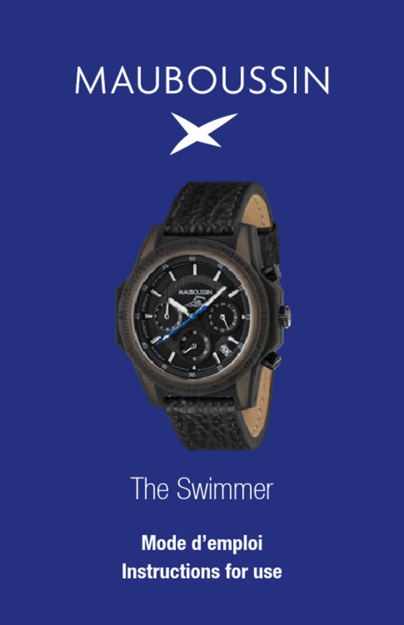 Mauboussin The Swimmer Instructions for use
