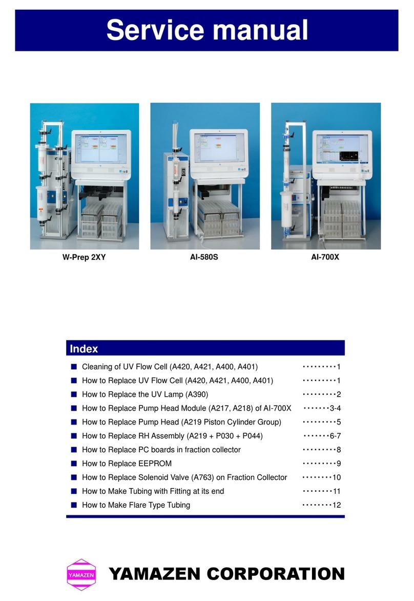Yamazen W-Prep 2XY Service manual