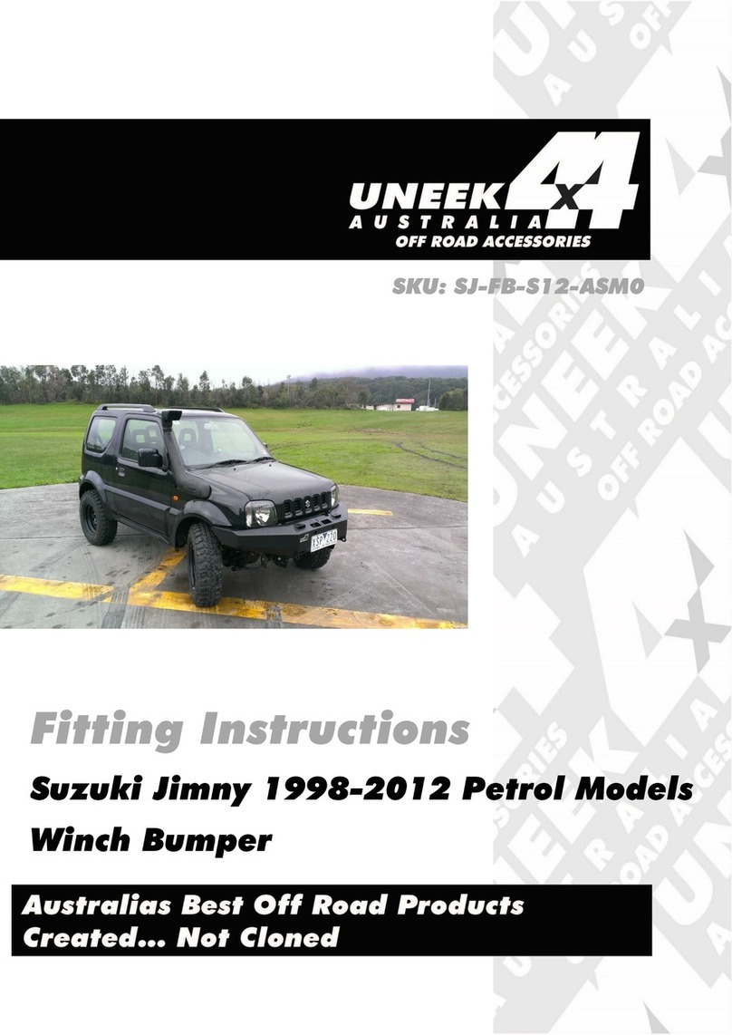 UNEEK SJ-FB-S12-ASMO Fitting instructions