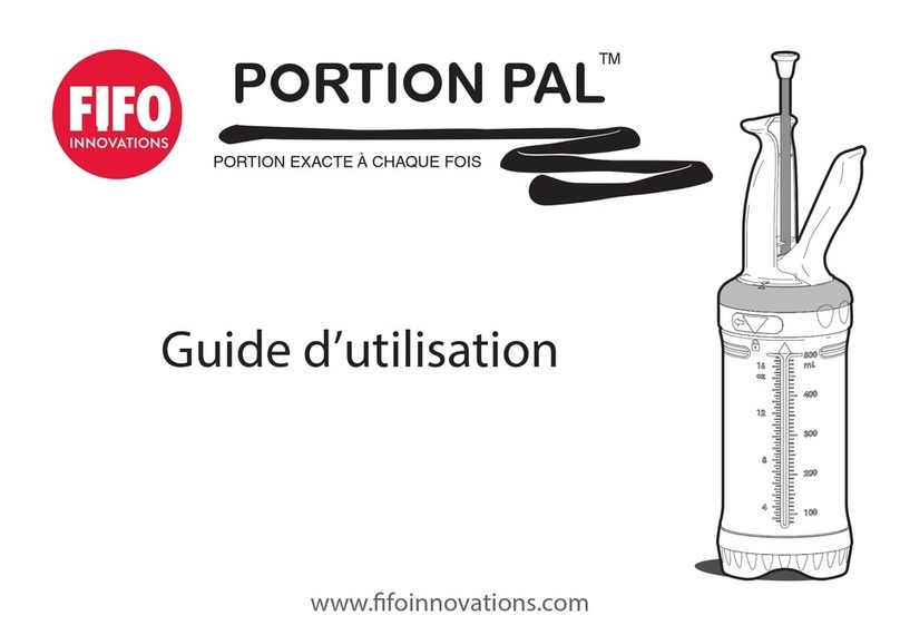 FIFO Innovations Portion Pal user guide FIFO Innovations Portion Pal user guide