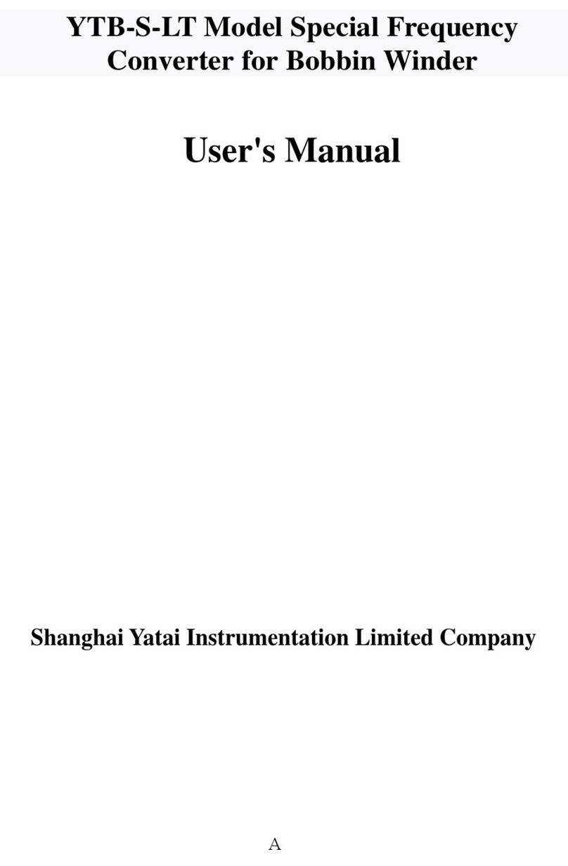 Yatai YTB-S-LT-0.4KW user manual