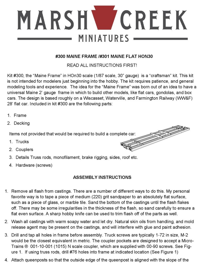 Marsh Creek Miniatures 300 instructions
