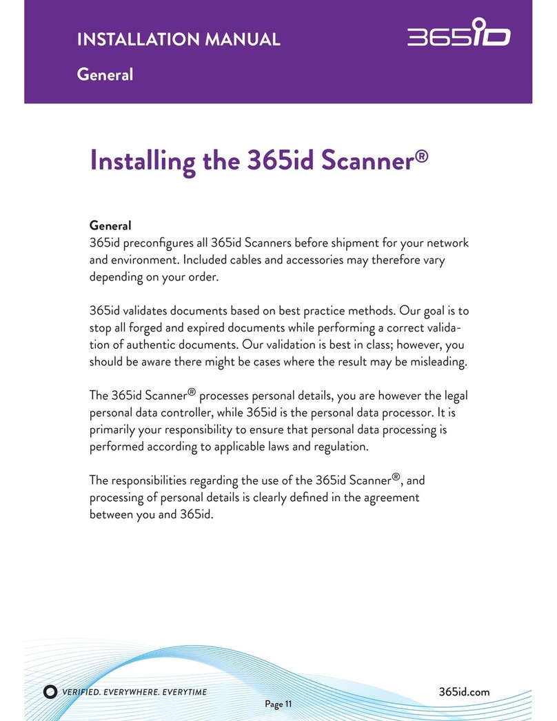 365id Scanner installation manual