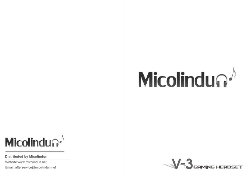 Micolindun V-3 Operating	 instruction