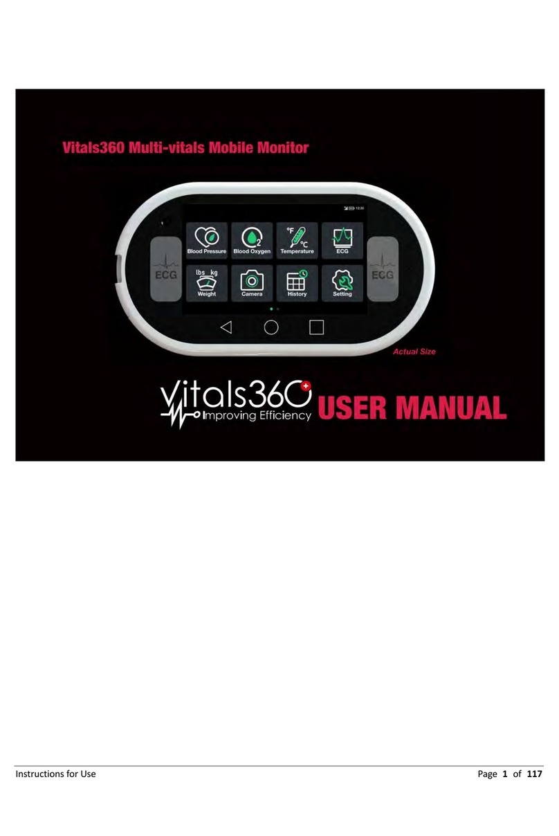 VOCARE vitals360 user manual