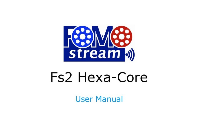 FOMOstream Fs2 Hexa-Core user manual