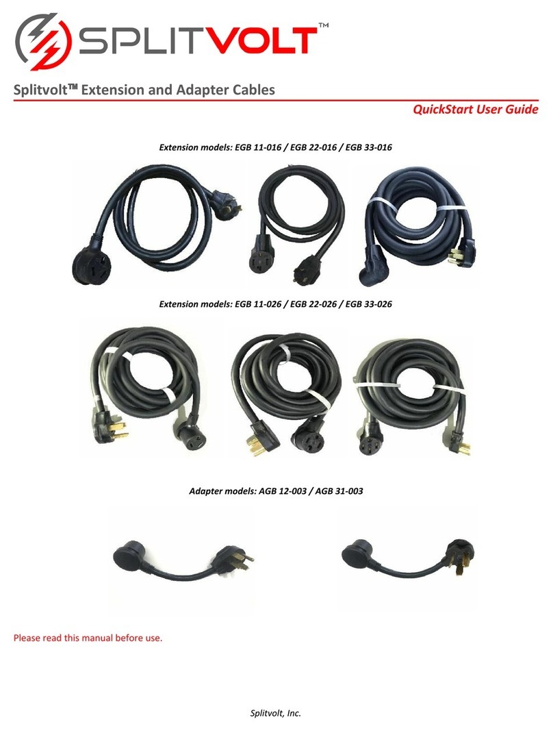 Splitvolt EGB 11-016 Quick start user guide