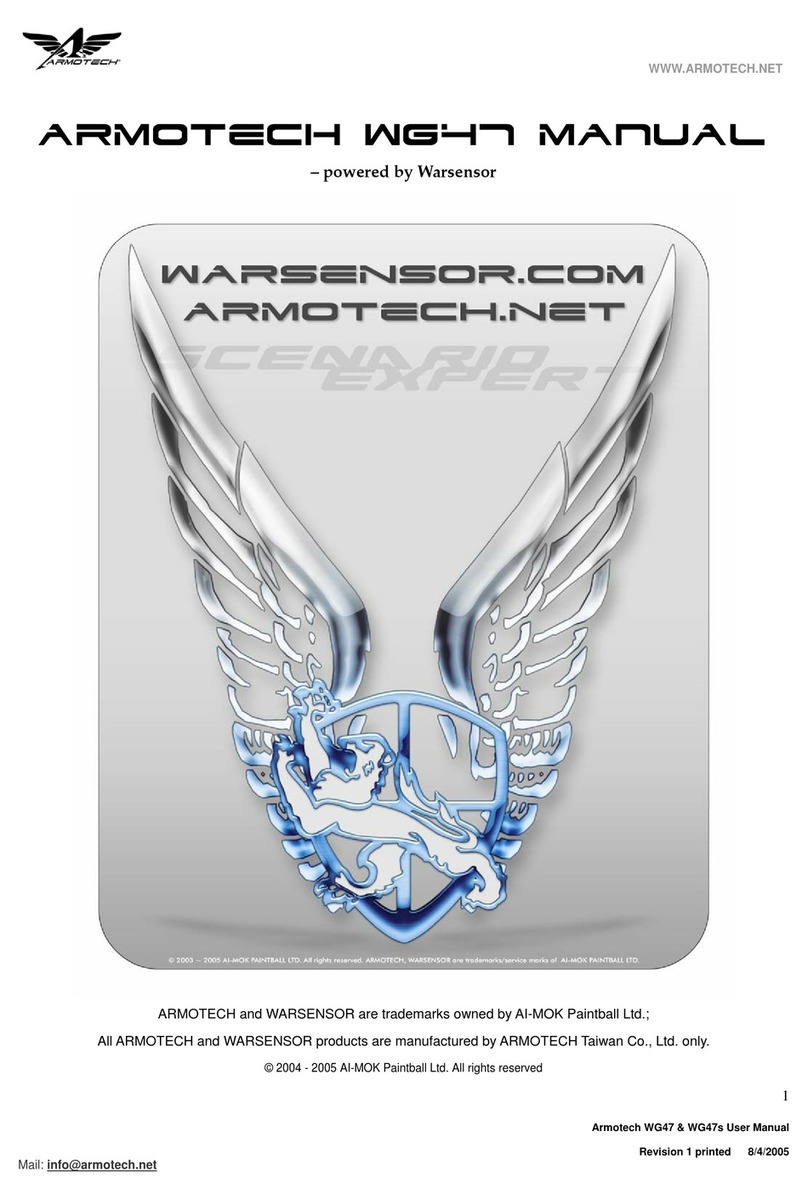 AI-MOK Paintball Armotech WG47 user manual
