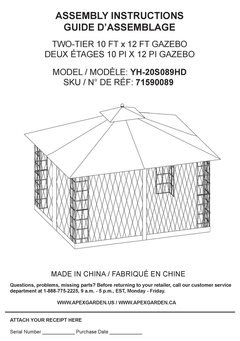 Apex Garden YH-20S089HD User manual