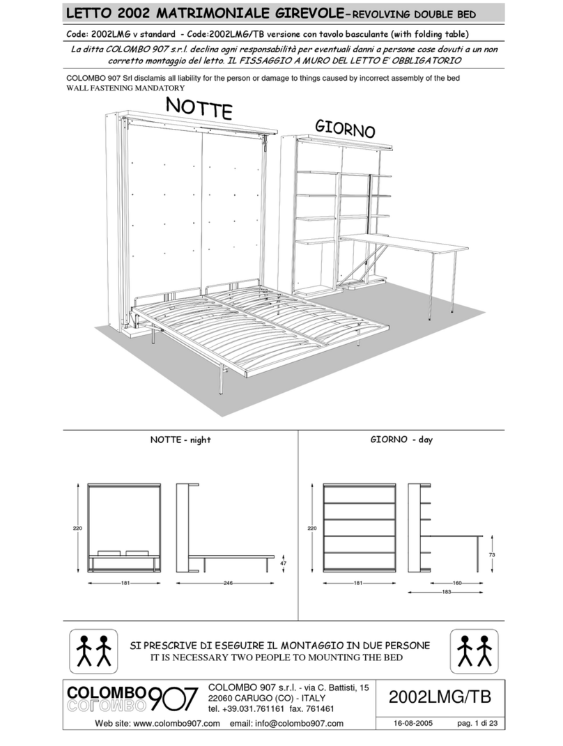 Colombo 907 NOTTE 2002LMG manual