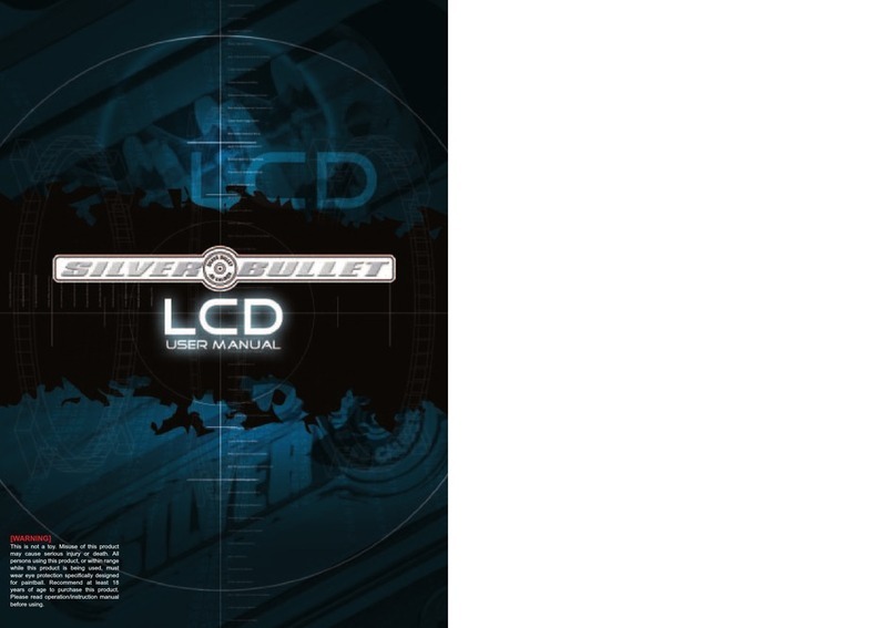 Psychoballistics SILVER BULLET LCD User manual