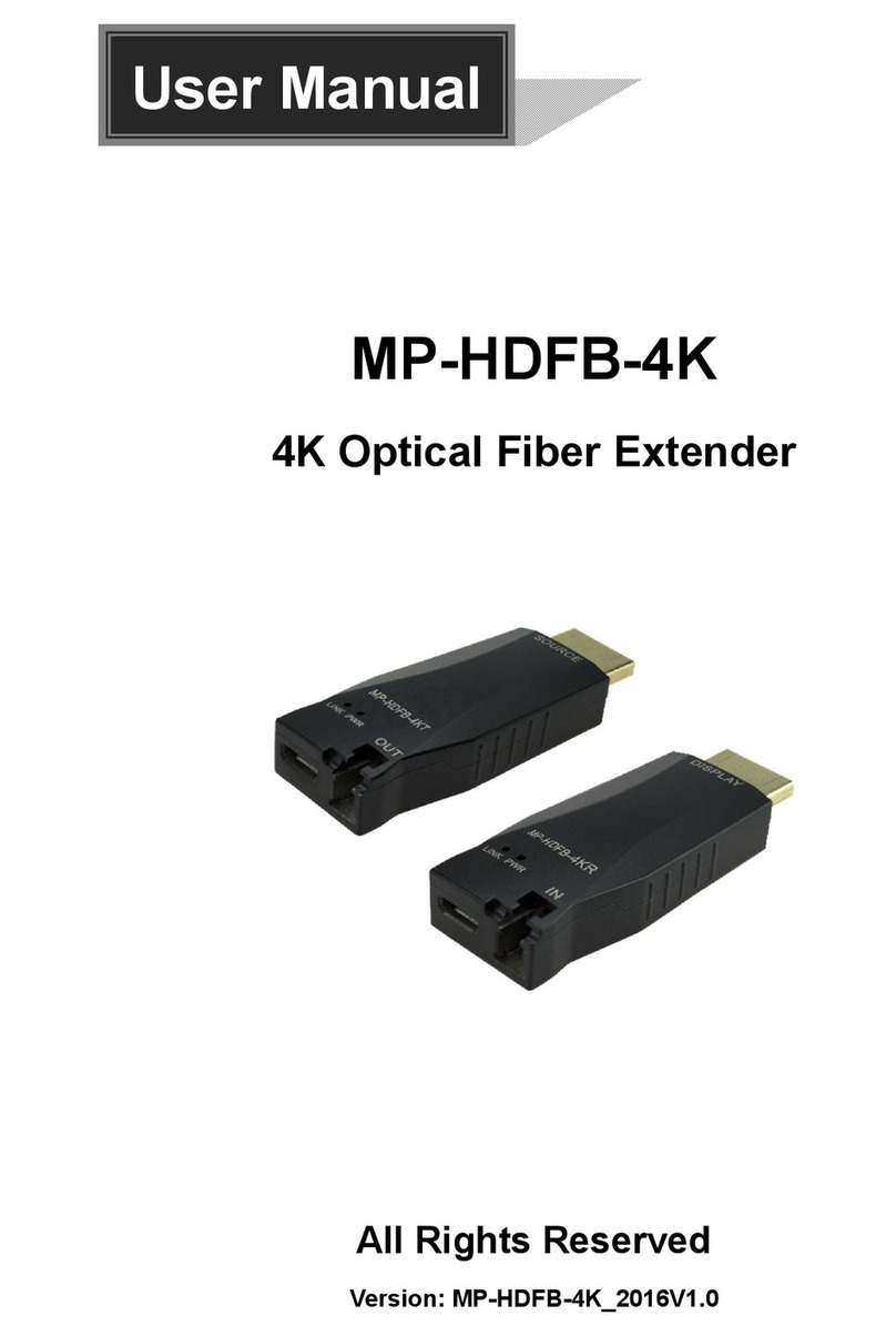 Milestone pro MP-HDFB-4KT user manual