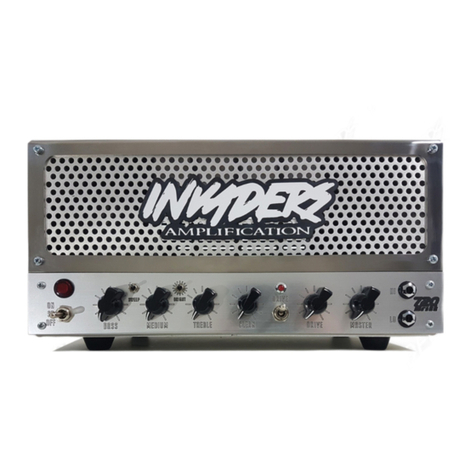 INVADERS Amplification 720 Britt owner's manual
