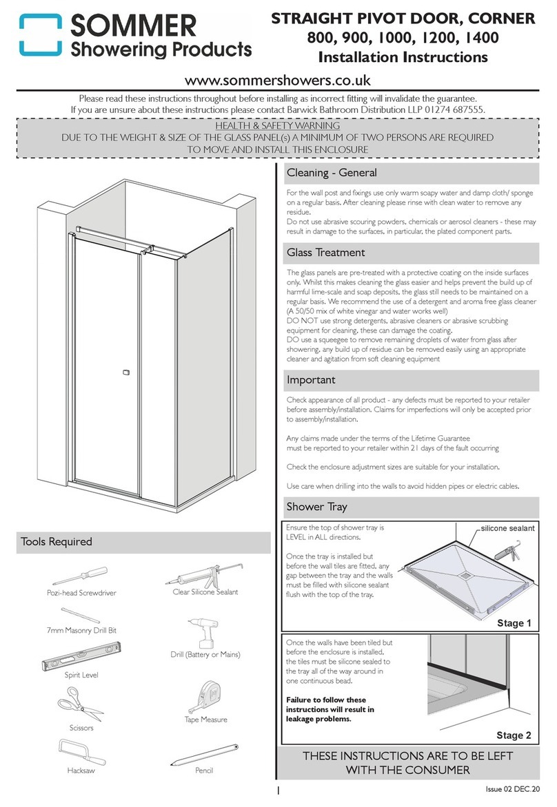 SOMMER synoris 800 installation instructions SOMMER synoris 800 installation instructions
