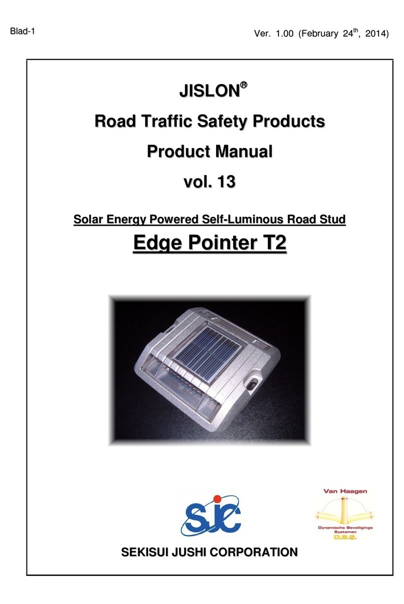 SJC JISLON Edge Pointer T2 product manual