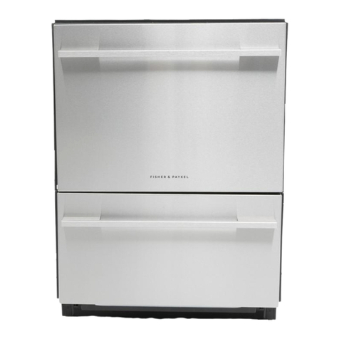 Fisher & Paykel DISHDRAWER DD60DTX6I1 User manual