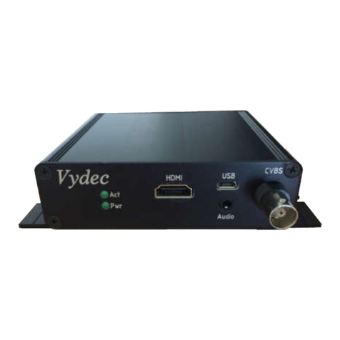 Vydec VY 3300/0 Series user manual