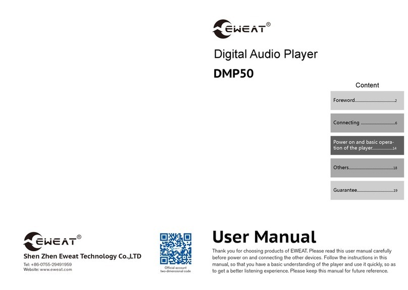 Eweat DMP50 user manual