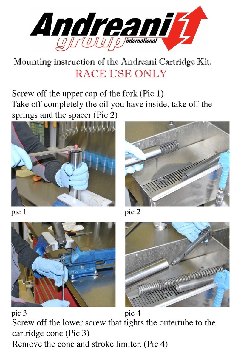 Andreani Group Cartridge Kit Mounting instruction Andreani Group Cartridge Kit Mounting instruction