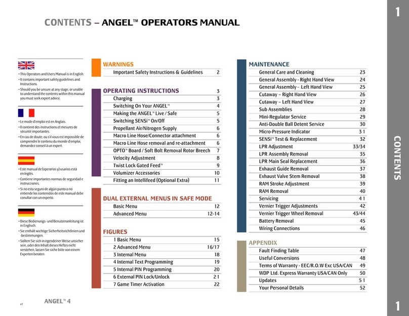 WDP ANGEL Operator's manual