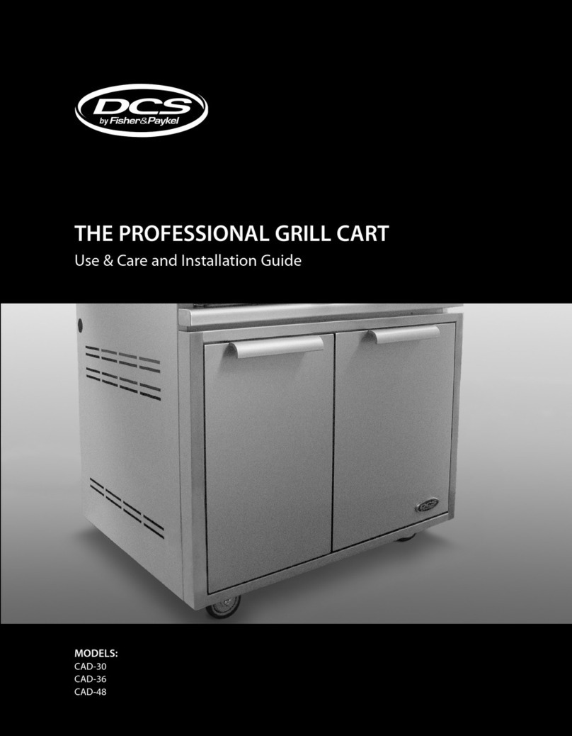 Fisher & Paykel DCS CAD30 Use, care and installation guide