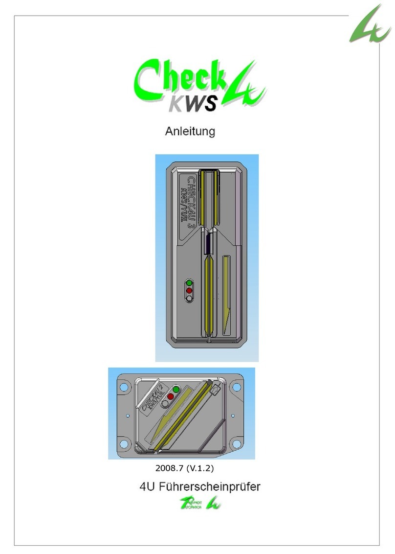 4U CHECK4U KWS manual