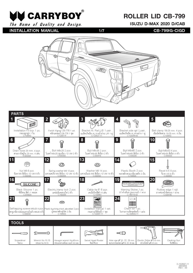 CARRYBOY CB-799IG-CIGD User manual