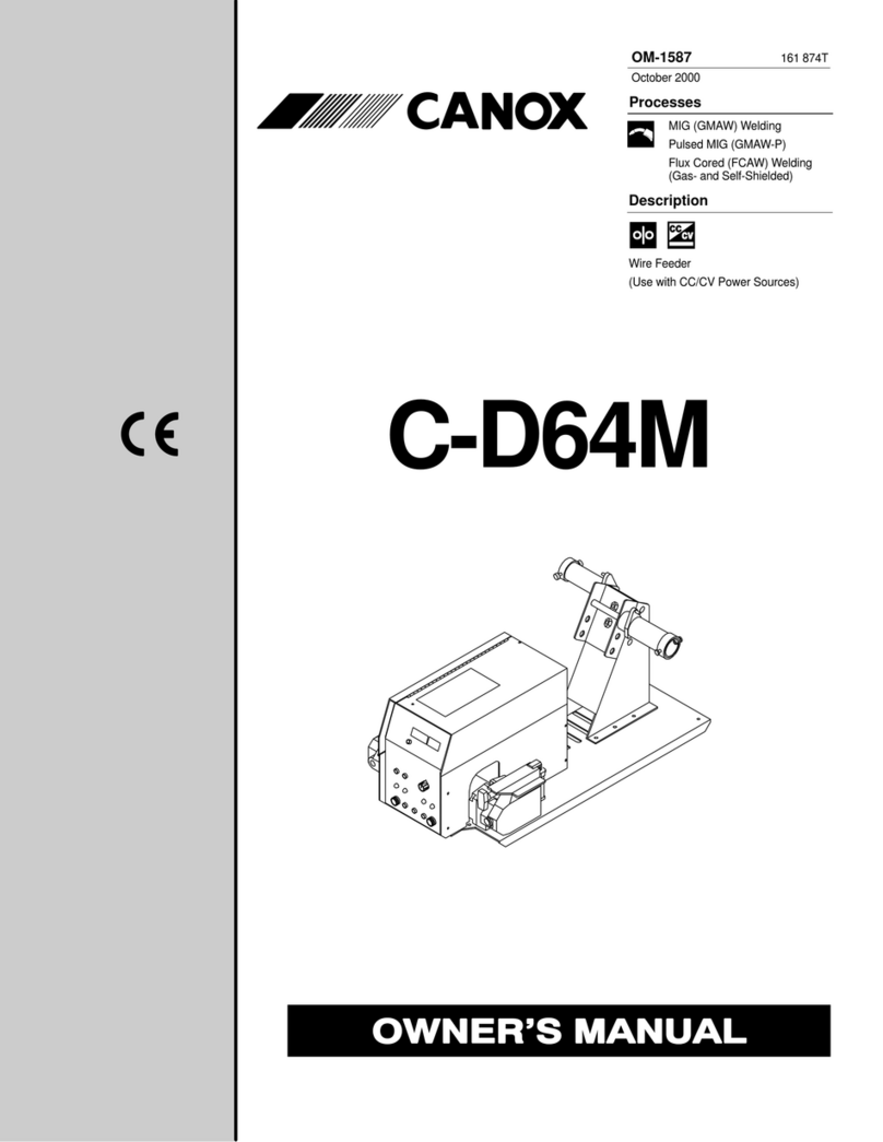 CANOX C-D64M User manual