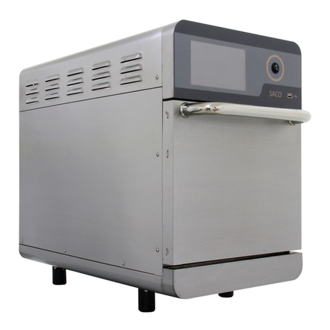 Rapidchef SACO Series operating instructions