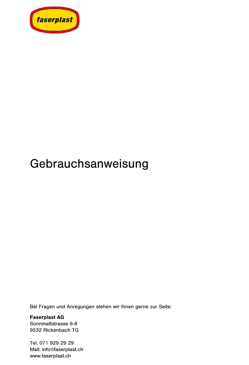 Fiberplast KIRSCHKE 410003.123 User instructions