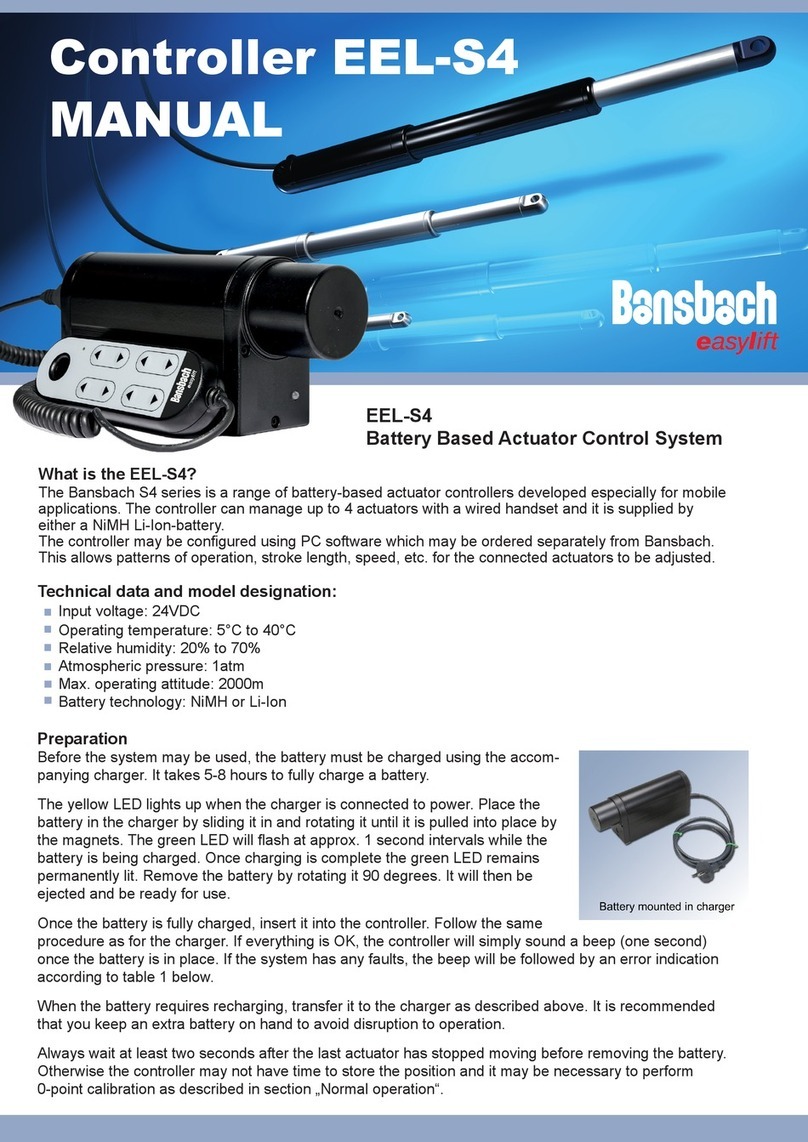 Bansbach Easylift S4 Series User manual