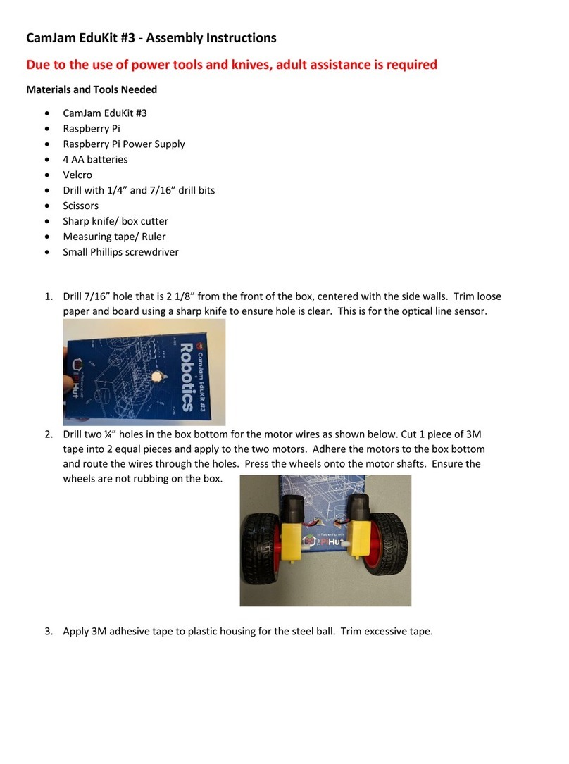 CamJam EduKit 3 Assembly instructions